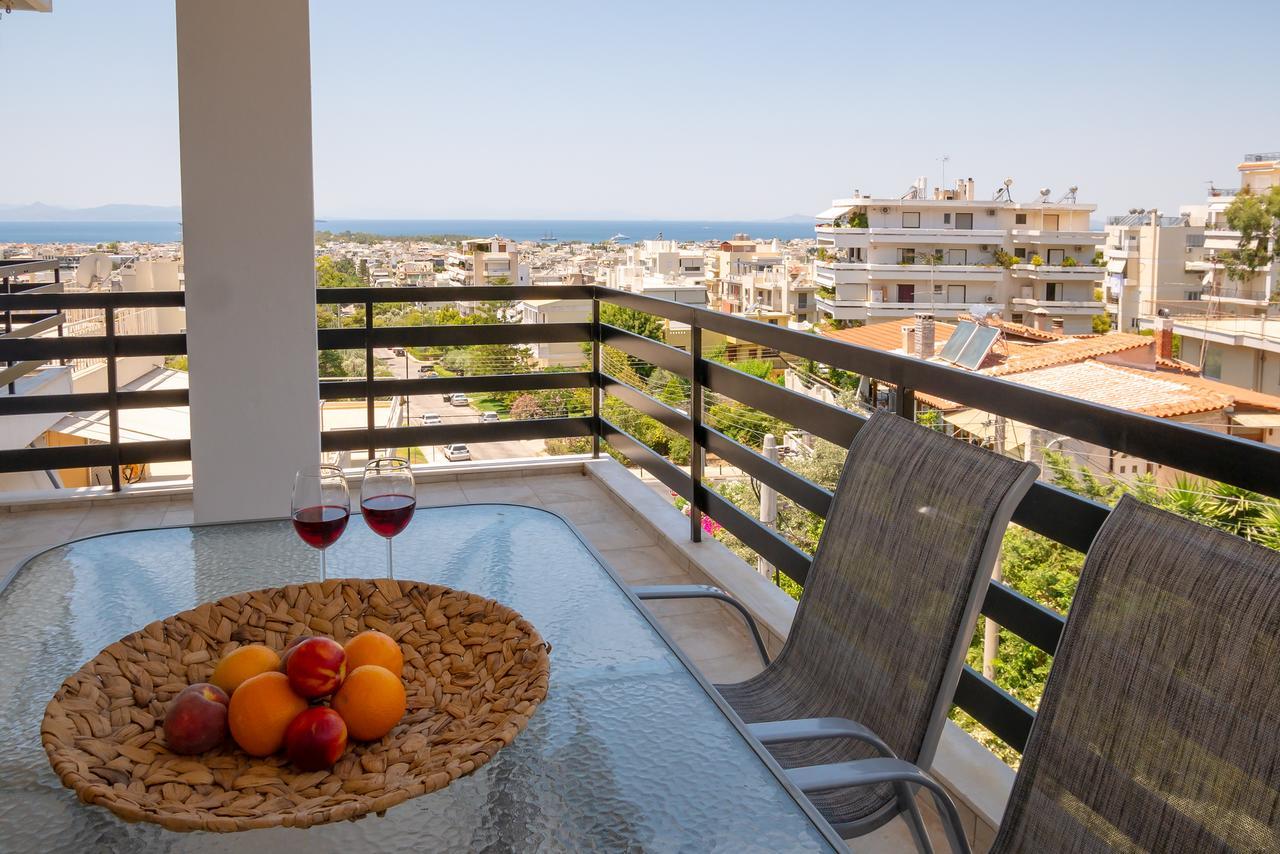 Rhea - Glyfada Sea View Apartment Atene Esterno foto